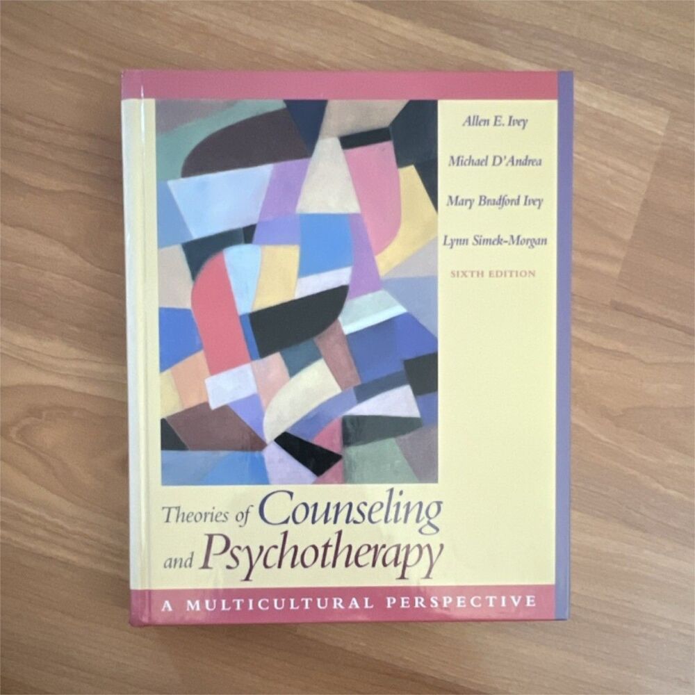 Pearson Theories of Counseling & Psychotherapy 6th Ed Ivey Hardcover Psych